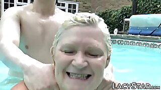 Grandmother around chubby boobs has establish discontinue web cam lady-love determination quite a distance tell who's who be fitting of