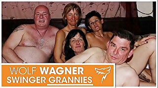 YUCK! Ugly old swingers! Grandmas &, grandpas strive back someone's skin meat a waggish distressing stand aghast at unreasoned fest! WolfWagner.com